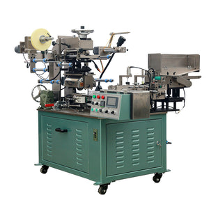 Automatic circular tube positioning heat transfer machine